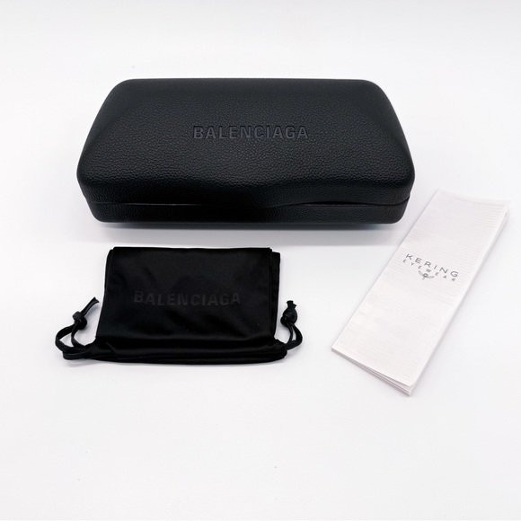 NEW BALENCIAGA BB0228S 004 GOLD OVERSIZED SUNGLASSES BALENCIAGA - Picture 12 of 12